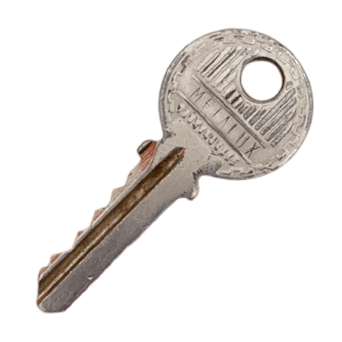 clé Metalux Ronis est une clé plate crantée